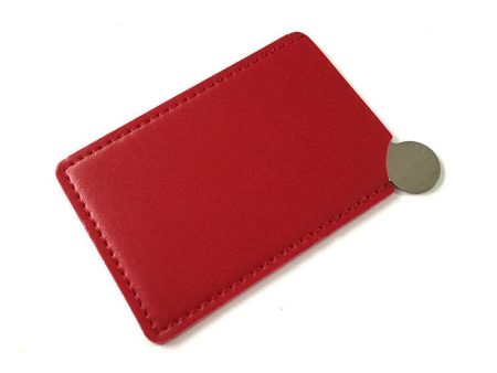 Portable Shatter Proof Card Style Pocket Mirror Online now