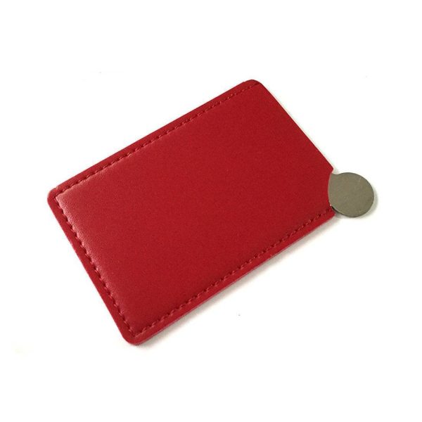 Portable Shatter Proof Card Style Pocket Mirror Online now