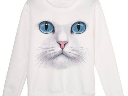 3D Cat Sweatshirts ( S - XL) For Discount