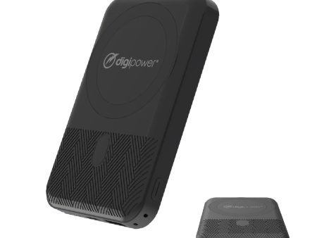 Digipower 10000mAh Magnetic Wireless Portable Powerbank for iPhone 14 & 13 Series For Sale