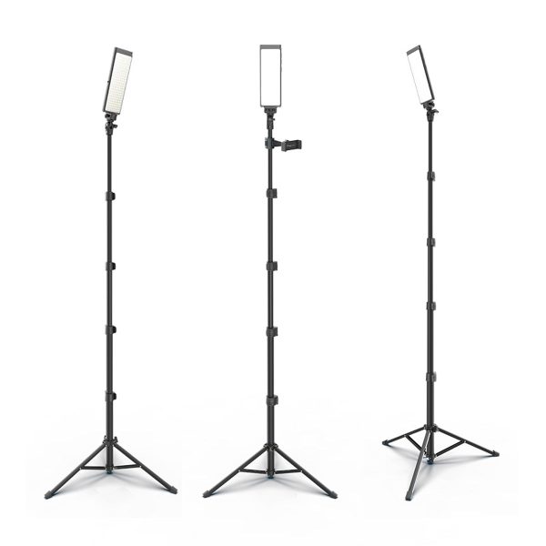 PRO3 - Three Point Lighting Set - Three 180 LED Lights & Three Pro Stands Kit For Discount