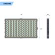 RGB LED Light Panel, 276LEDs, 24 Brightness Settings, 25 Color Temperatures, 21 RGB Color Presets Online now