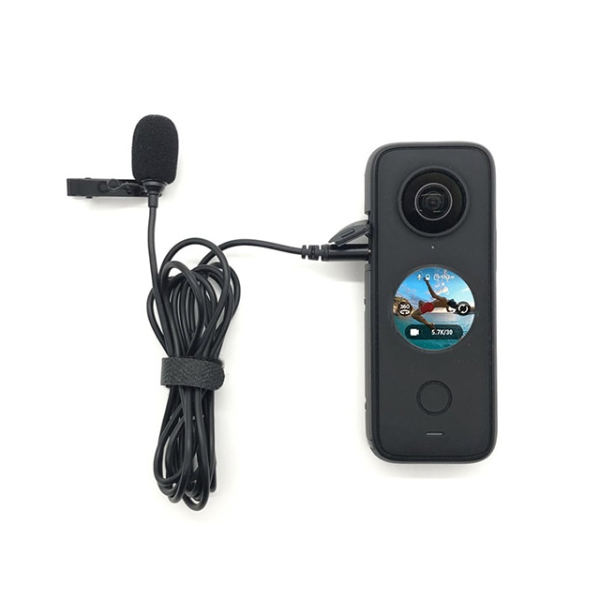 Lavalier Microphone for Insta360 X3 Online now