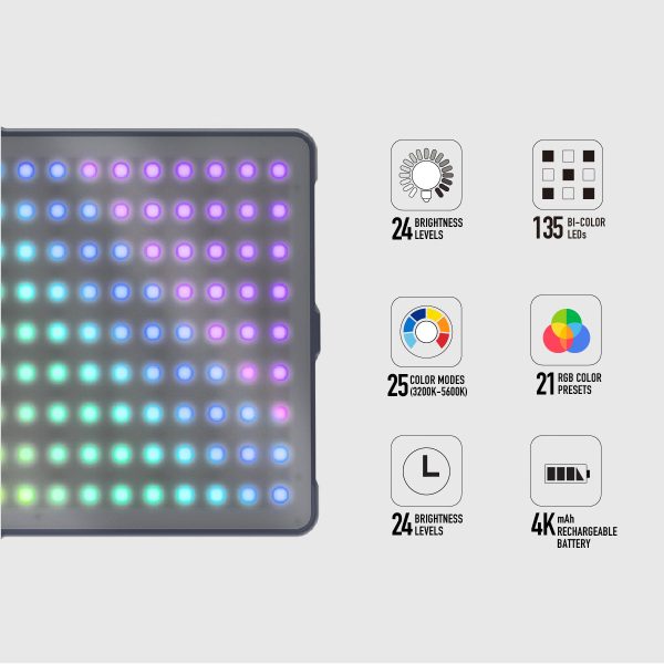 RGB Multi Mode LED Video Light Online