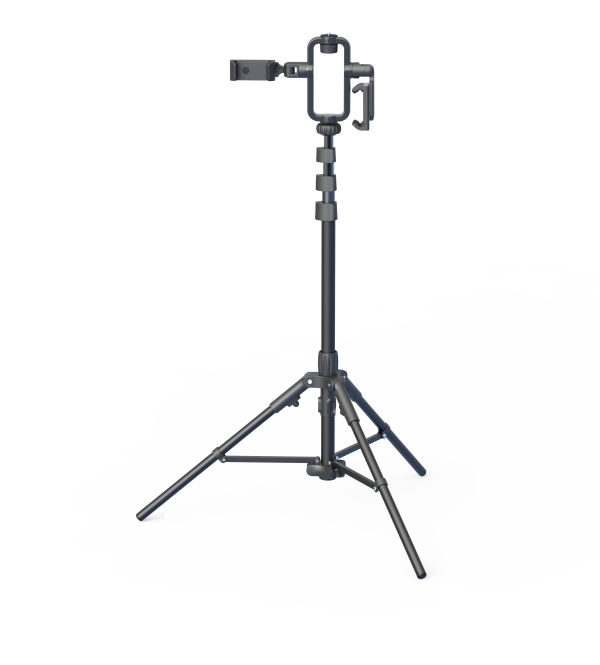 Multi-Function Stand with Smartphone, Camera, Light & Microphone Mount For Content Creation, Vlogging, Home & Studio Professional Use Online Hot Sale