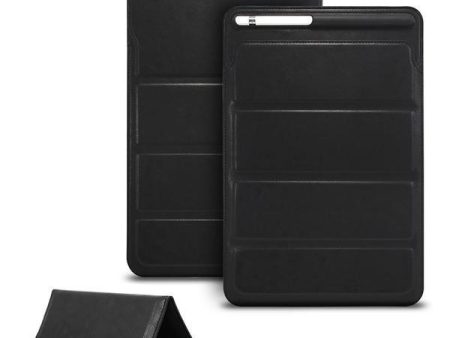 Luxury Leather Sleeve Case For iPad 2018 9.7 Pro 10.5 Air Mini, Retro Pouch Folding Bag with Pencil Holder Slot Cases Hot on Sale