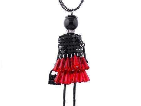 Doll Pendant, Dress Doll Necklaces For Discount