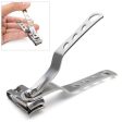 New Invention! - 180 Degree Best Nail Clipper design - Sharp Stainless Steel Clip with moveable head Discount