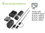 Action Power Kit for GoPro HERO8 Black, HERO7 Black, HERO6 Black, HERO5  & HERO Sale