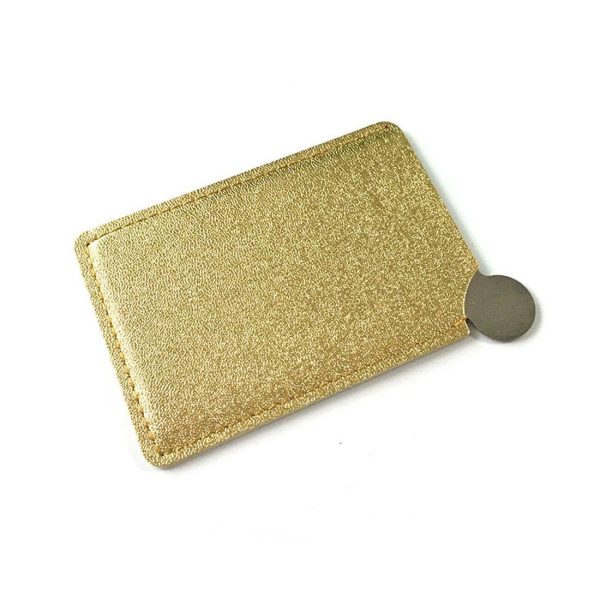 Portable Shatter Proof Card Style Pocket Mirror Online now