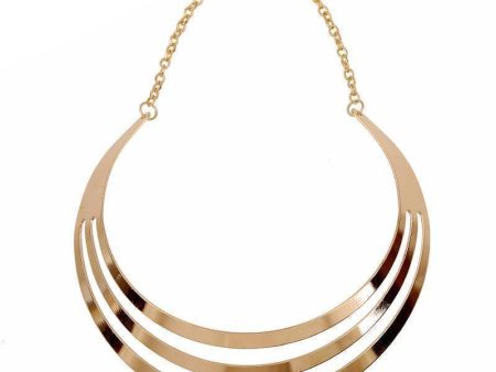 6 Designs Multilayer Geometric Statement Necklaces Hot on Sale