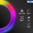 Shooting Star Video Blogging Kit with RGB Rainbow Ring Light on Sale