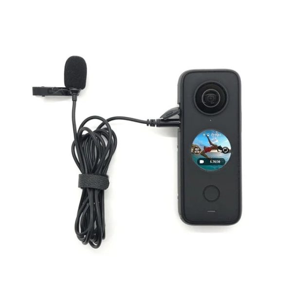 Lavalier Microphone for Insta360 ONE RS 1-Inch Hot on Sale