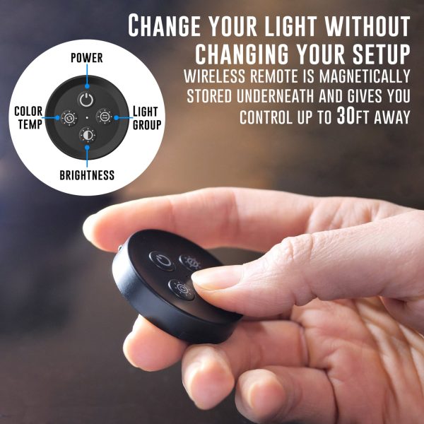 Trimate Video Call Vlogging Light With Wireless Magnetic Remote Sale