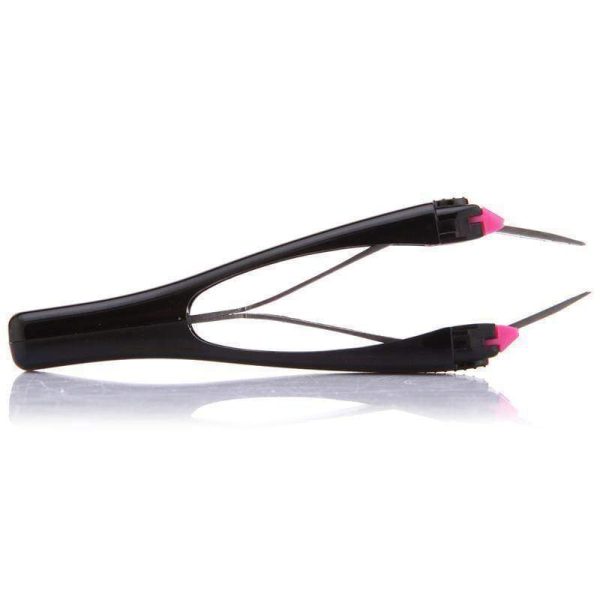 Best Non Slip  Retractable Tweezers design for your lashes or eyebrows! Hot on Sale