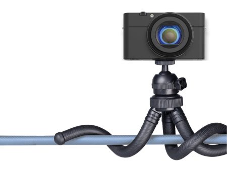 Universal Flexible Tripod with 360 Degree Ball Head & Rubberized Bendable Legs Sale