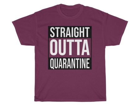 Straight Outta Quarantine Isolation shirt, Straight Outta Quarantine hairstylist 2020 bartender 2020 Class Of 2020 Teacher 2020 T-sirt Sale