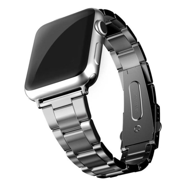 Metal strap for Apple watch band 44mm 42mm iWatch 40mm 38mm 316L Stainless Steel Link bracelet 6 5 4 3 2 1 for men & women - US Fast Shipping Online Hot Sale