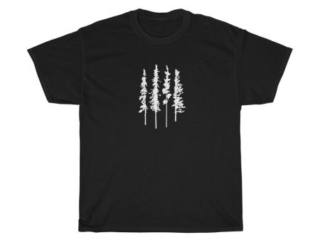 Copy of SkinnyPineTrees women tshirt tops, short sleeve ladies cotton tee shirt  t-shirt, small - large plus size Online