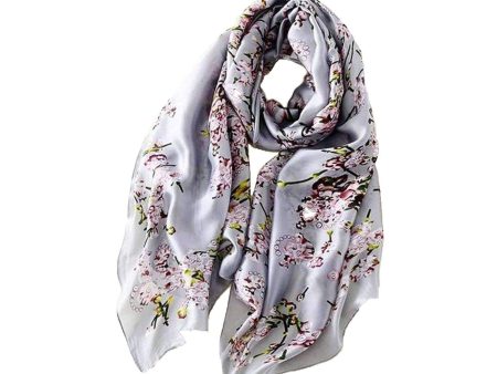 22 Designs, 100% Silk Scarf Wrap on Sale