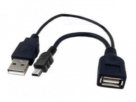 USB OTG Cable for Blink , A Female A Male Mini-B 5pin Online now