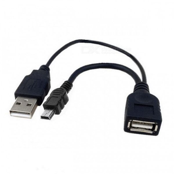 USB OTG Cable for Blink , A Female A Male Mini-B 5pin Online now